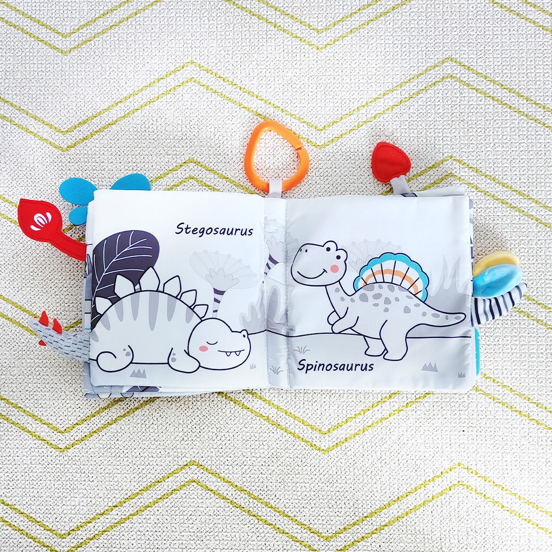 Interactive Baby Sensory Washable Cloth Book Flip Book