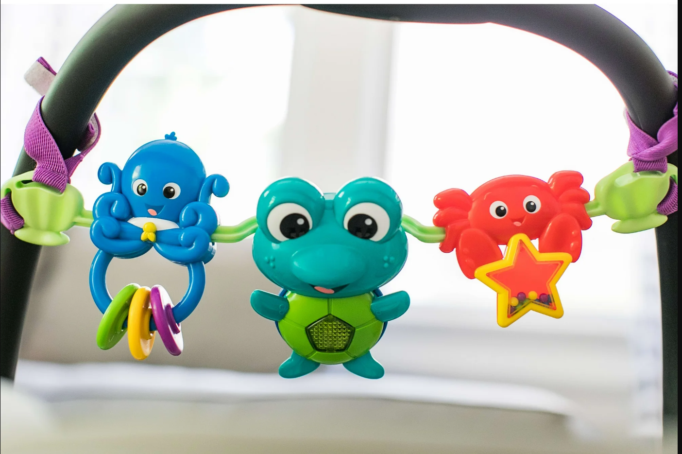 Baby Einstein 2-in-1 Tunes with Neptune Musical Activity Toy Bar