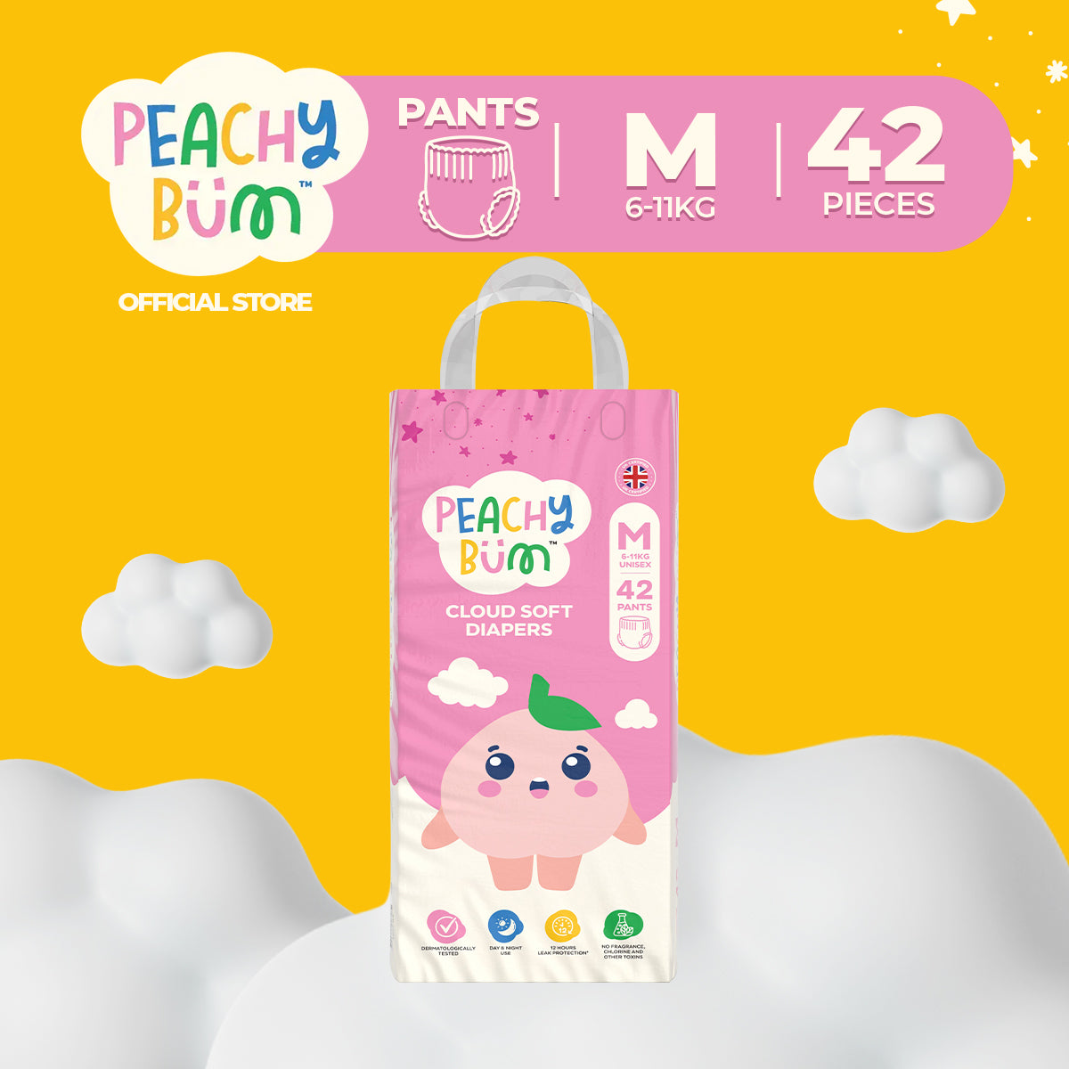 Peachy Bum Pants Diapers