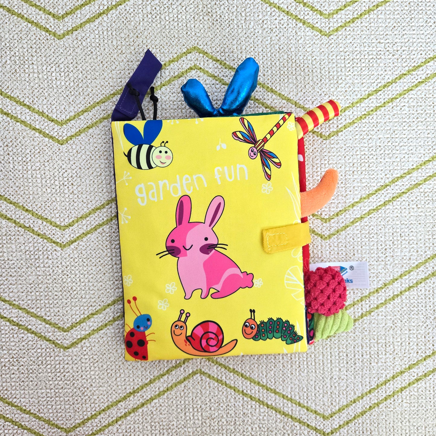 Soft Sensory Baby Cloth Books