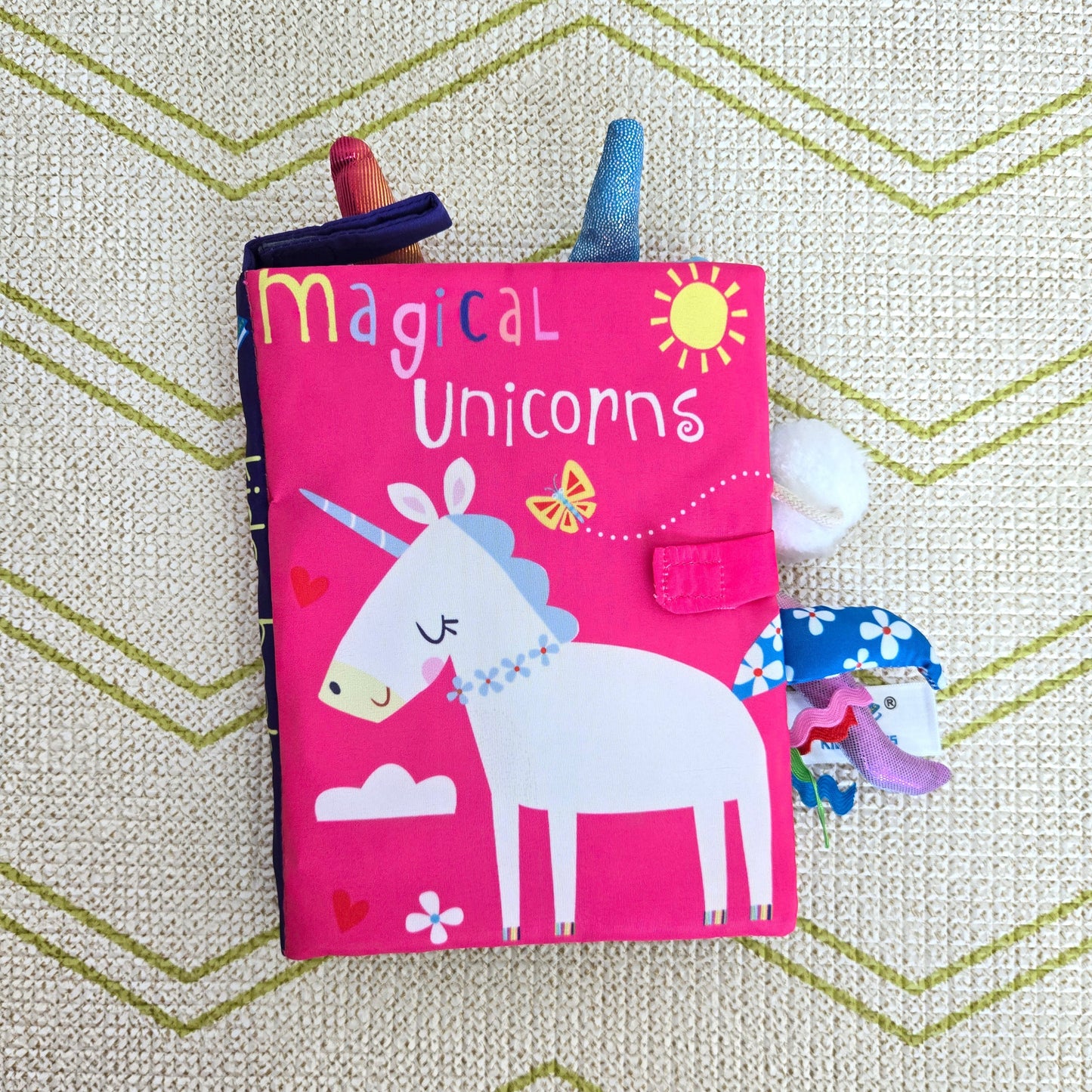 Soft Sensory Baby Cloth Books