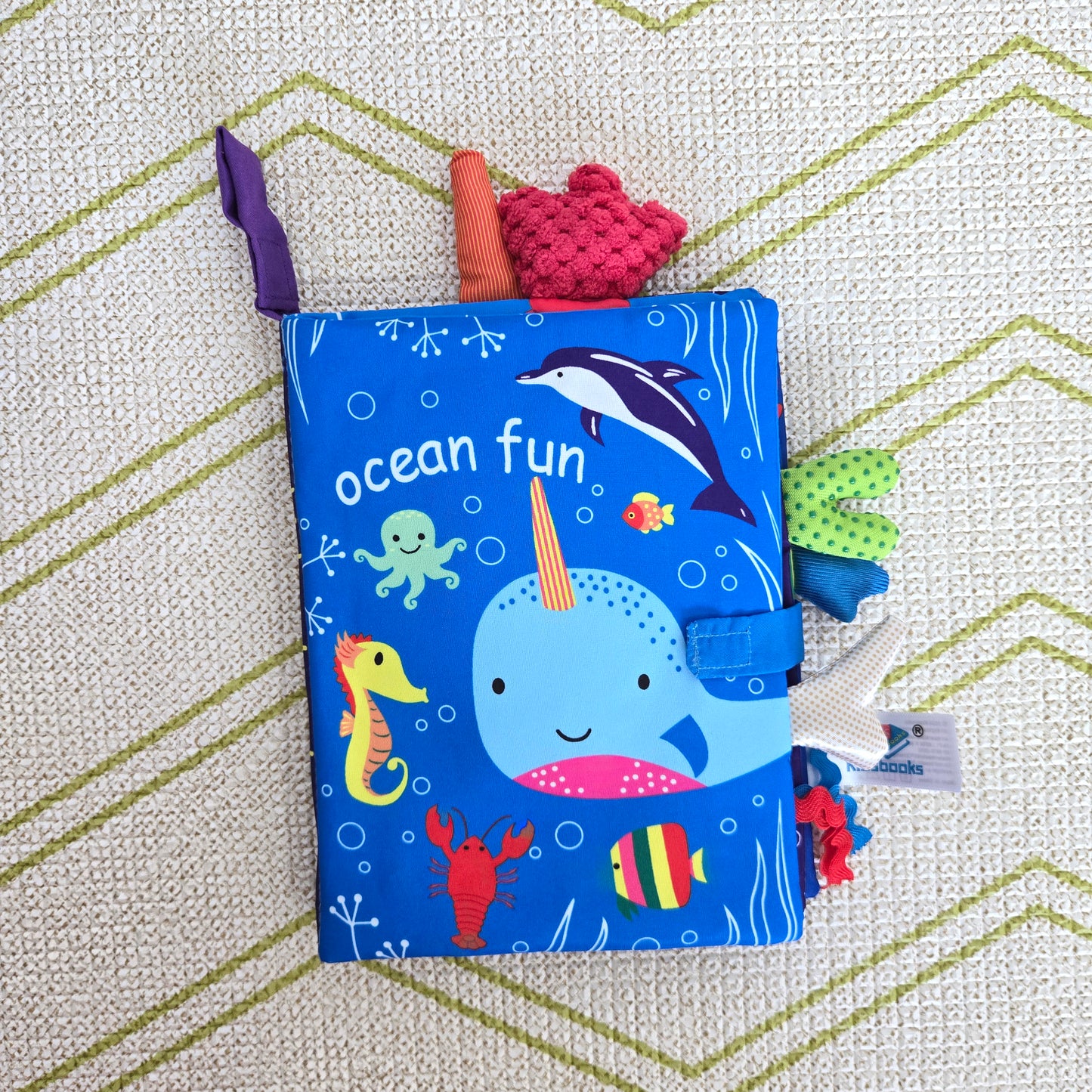 Soft Sensory Baby Cloth Books