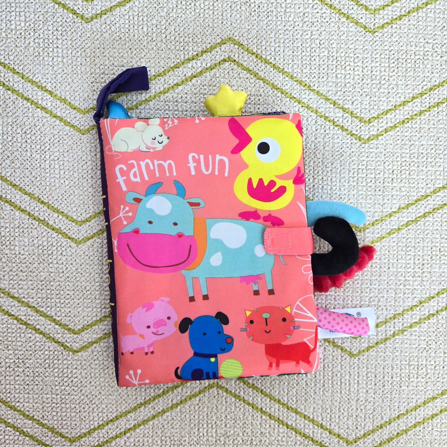 Soft Sensory Baby Cloth Books