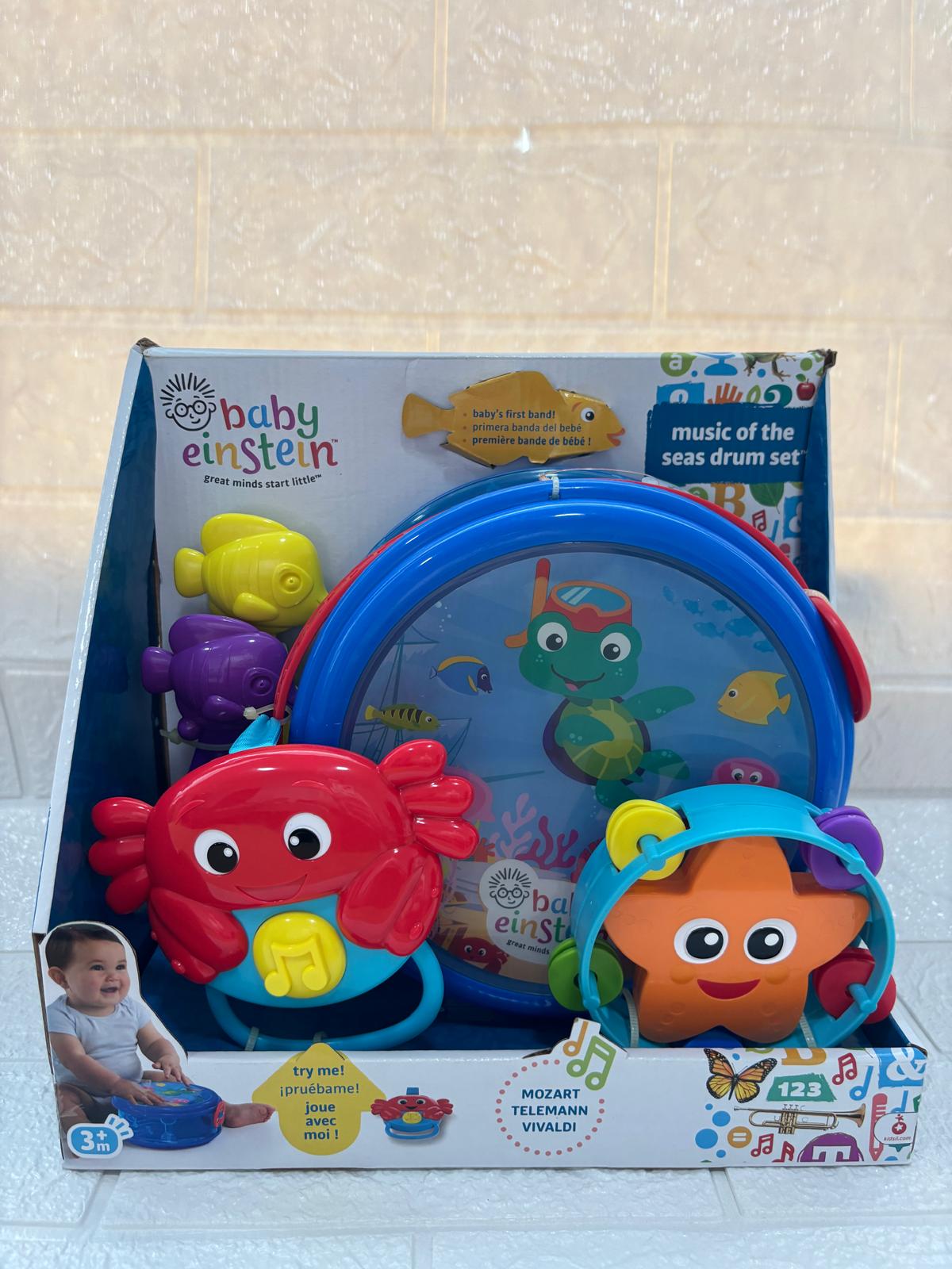 Baby Einstein Music of The Seas Drum Set