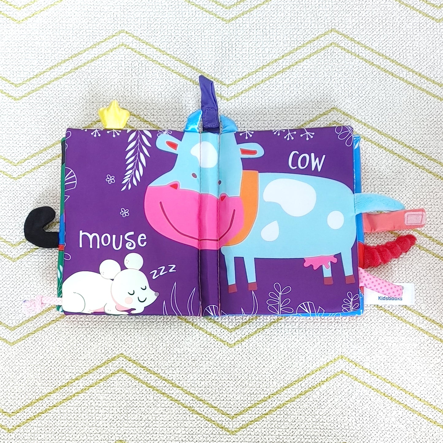 Soft Sensory Baby Cloth Books