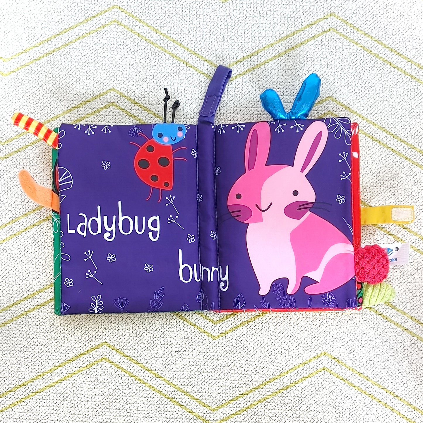 Soft Sensory Baby Cloth Books
