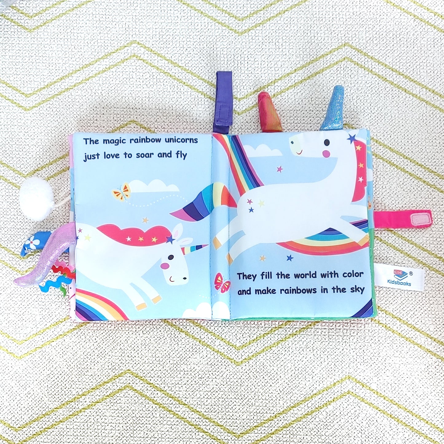 Soft Sensory Baby Cloth Books