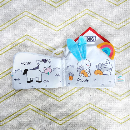 Stimulating Baby Sensory Washable Fun Fabric Book