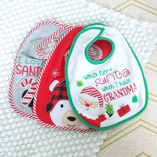 *Secret Santa Set - Triple Bibs