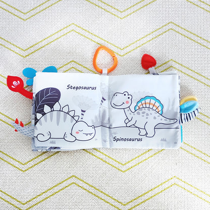Interactive Baby Sensory Washable Cloth Book Flip Book