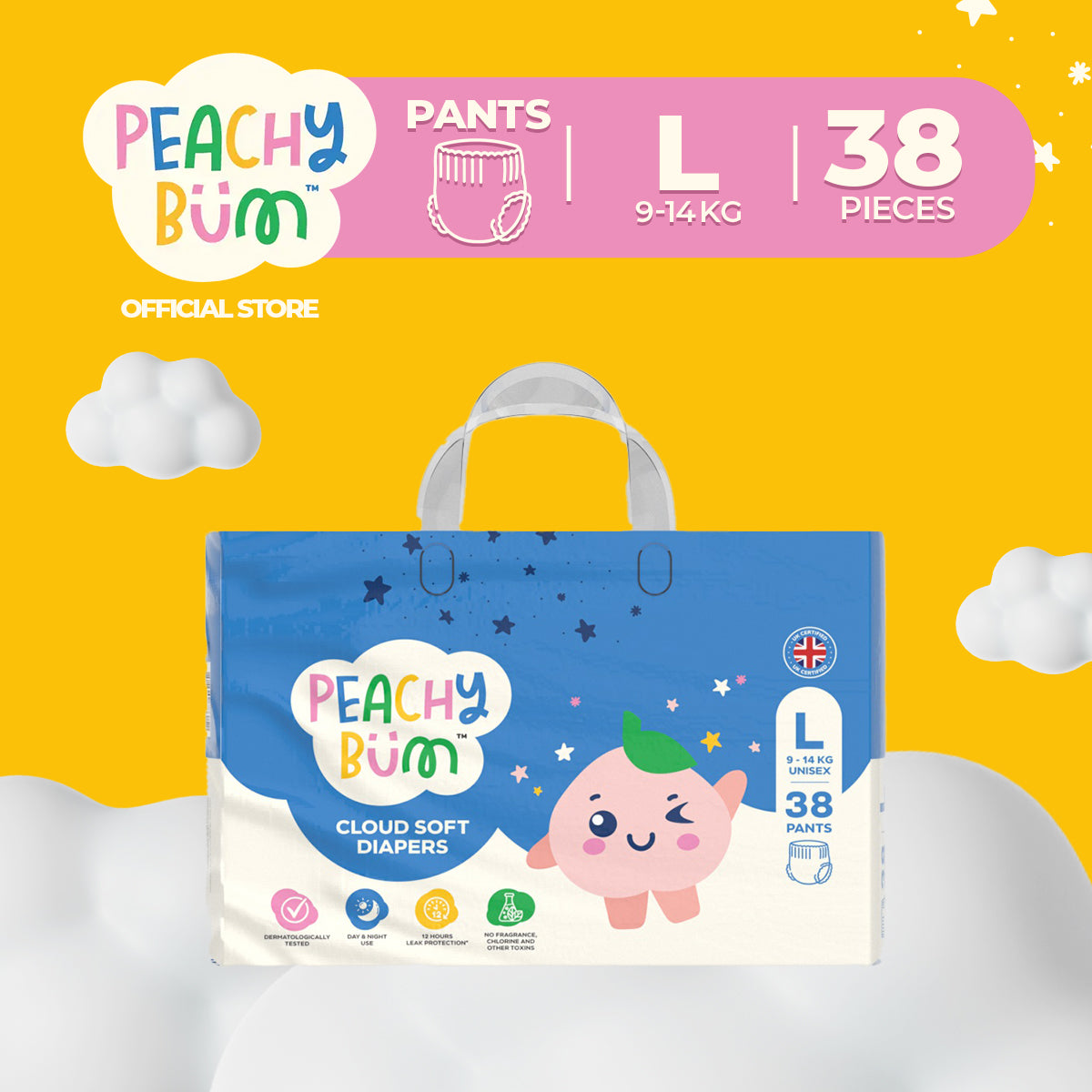 Peachy Bum Pants Diapers