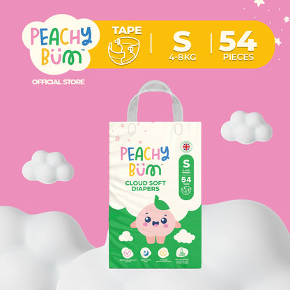 Peachy Bum Tape Diapers