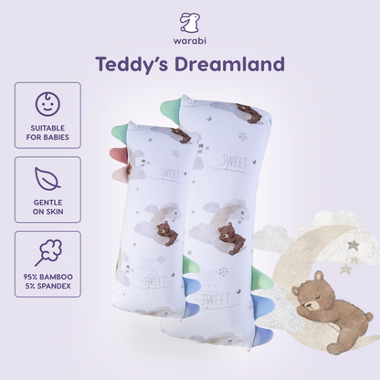 Warabi Baby Teddy’s Dreamland Snuggle Buddy Pillow