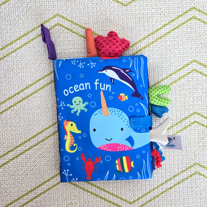 Soft Sensory Baby Cloth Books
