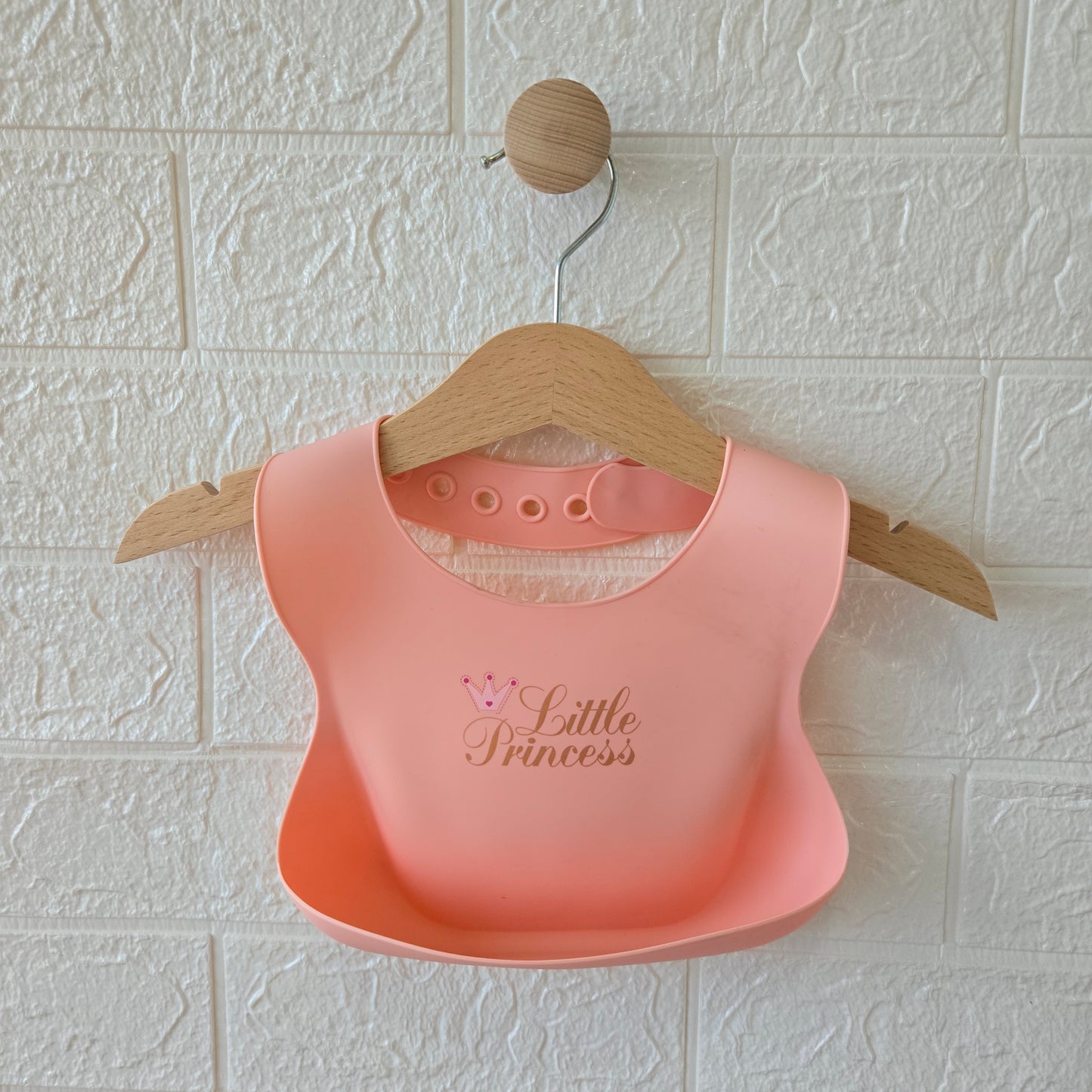 Lighted Weighted Printed Silicone Bib