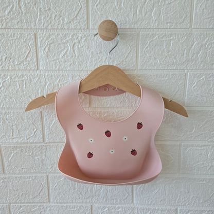Lighted Weighted Printed Silicone Bib